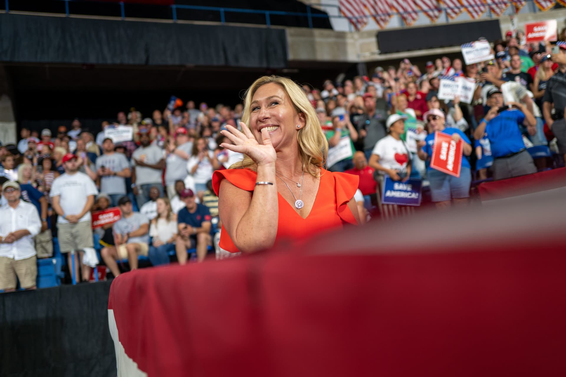 Marjorie Taylor Greene Reportedly Looking to Be Named Trump’s Running Mate