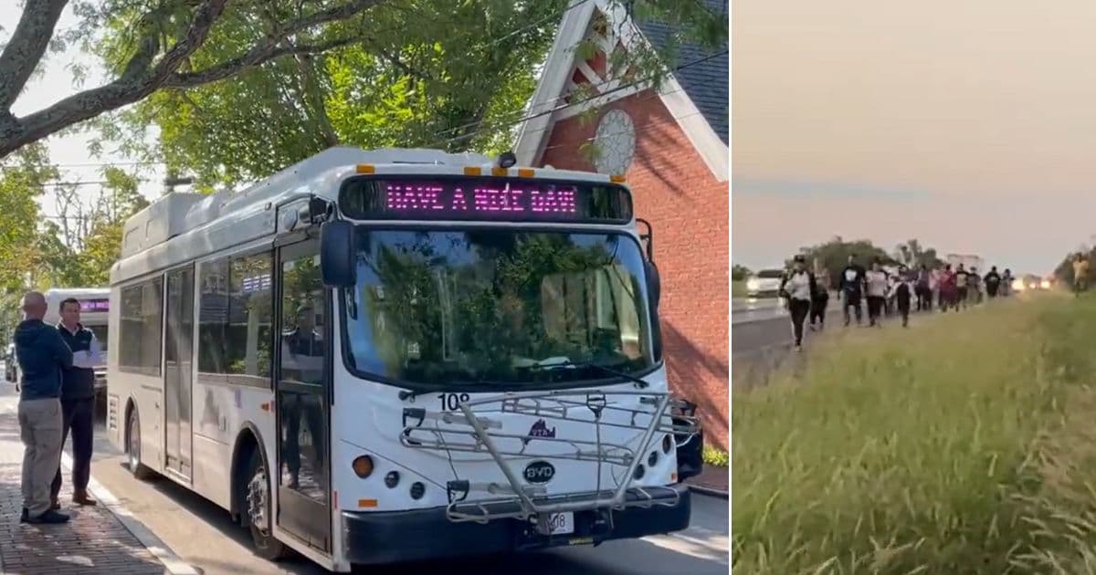 Martha’s Vineyard Scrambled to Bus 50 Migrants Away While Hundreds More Were Pouring Into Eagle Pass, Texas