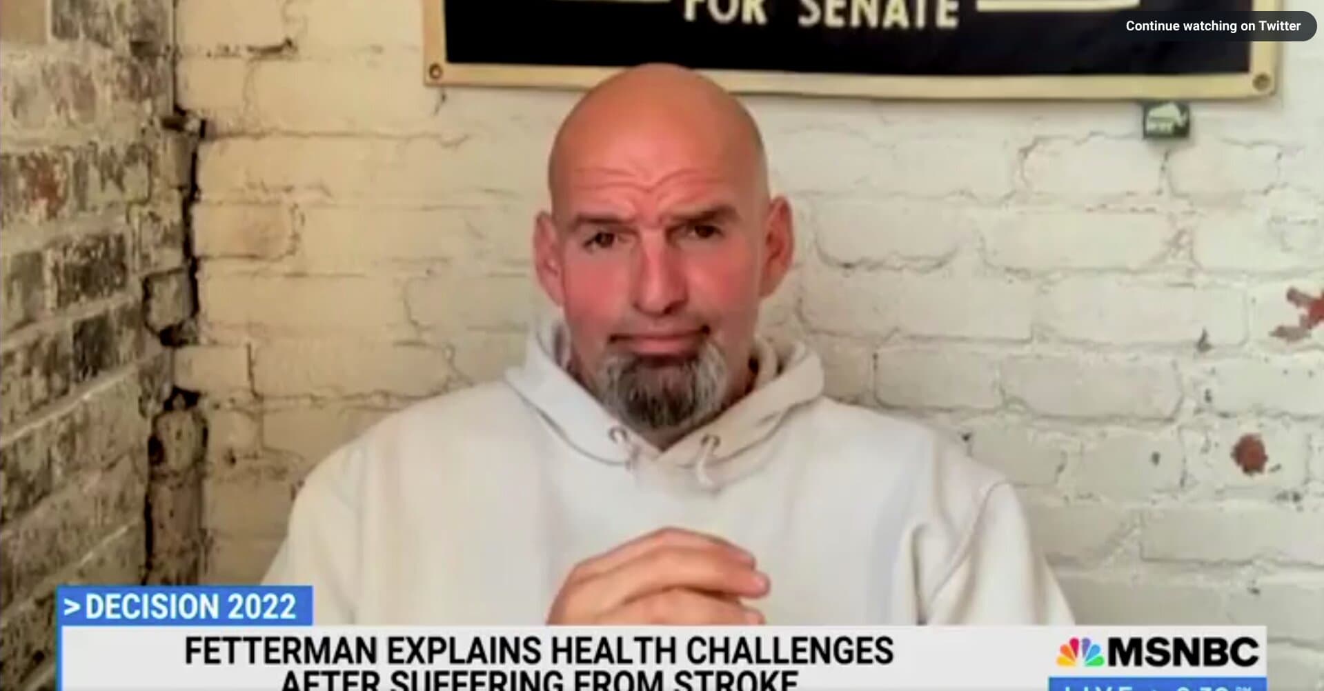 Fetterman Says He Took a Test Which âConfirmedâ He Is âFully Functioningâ Amid Questions About His Health