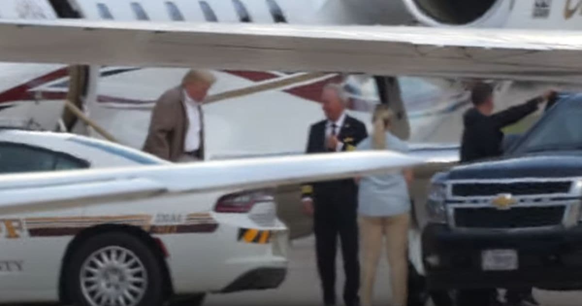 Speculation Erupts as Donald Trump Shows Up in DC Area Unannounced