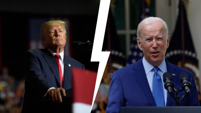 Trump Mocks Biden for the Location of His Seat During Queenâs Funeral