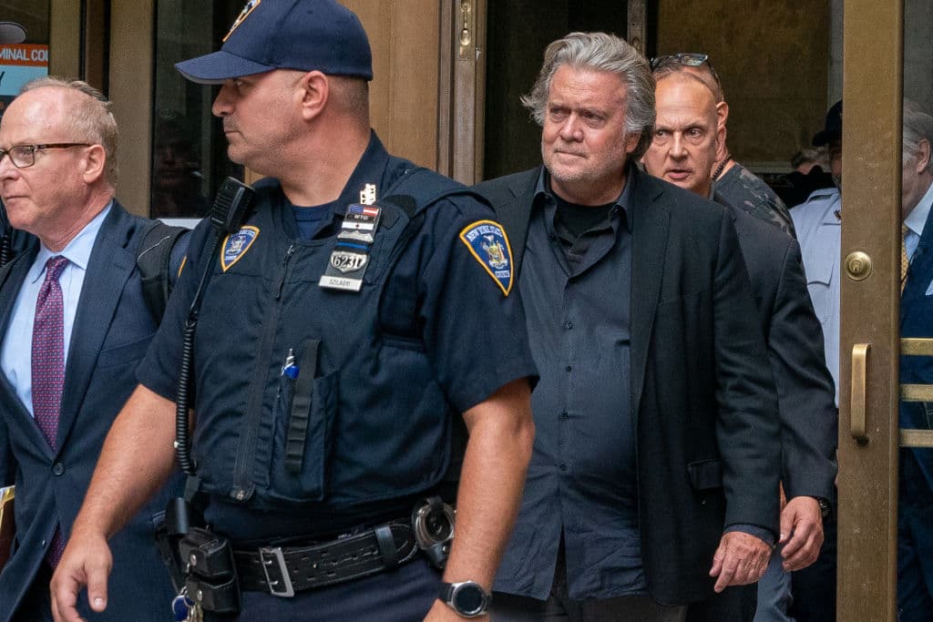 Breaking: Steve Bannon Sentenced to 4 Months in Jail, Slapped With Fine for Contempt of Congress