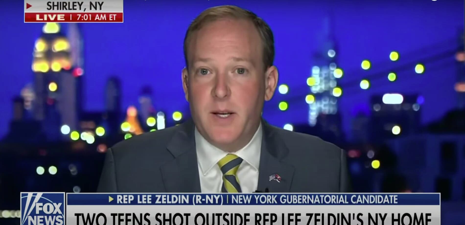 GOP Gubernatorial Candidate Reacts to Shooting Outside His House: āThis Hits Extremely Close to Homeā