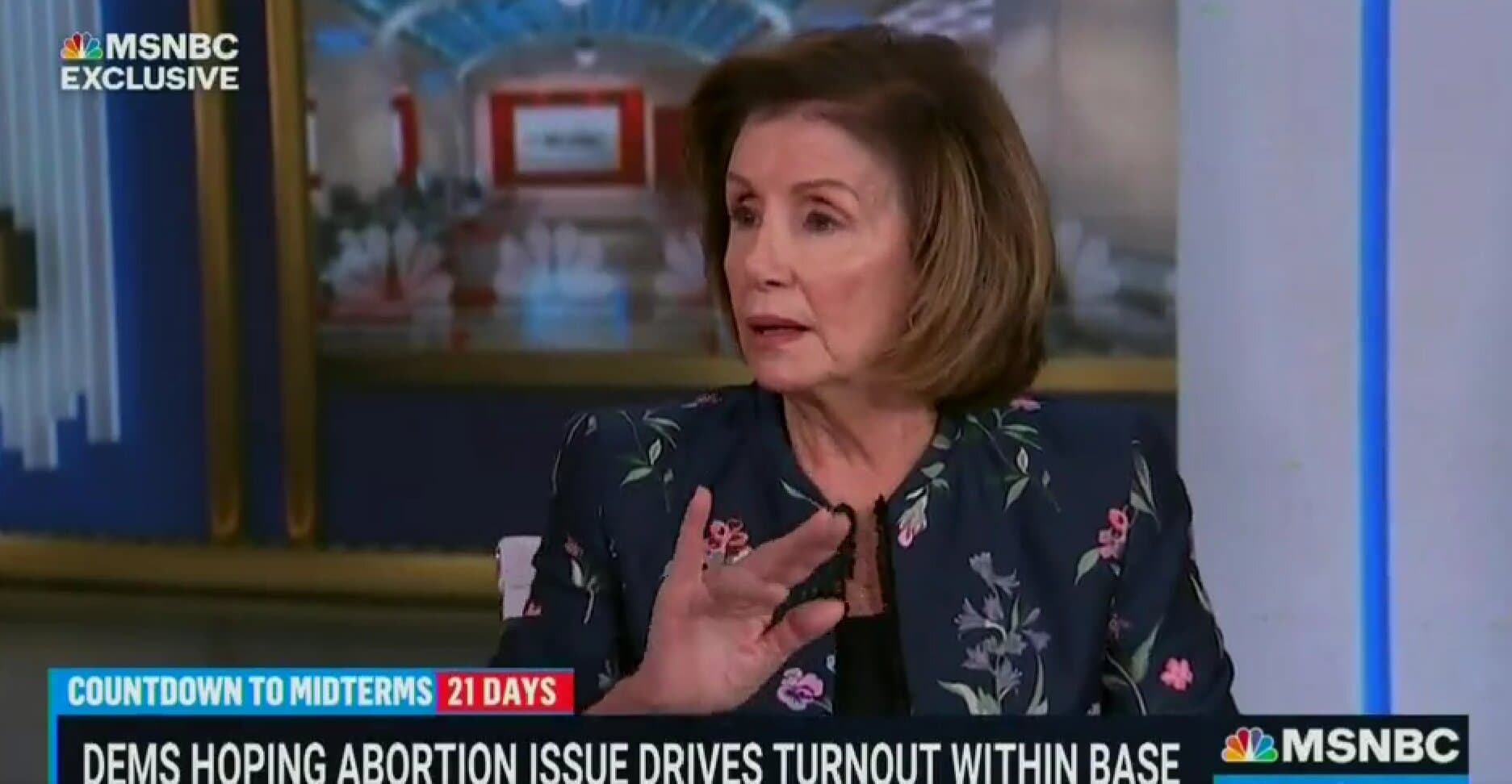 Pelosi Grows Frustrated After Being Pressed on Why Biden Is âWaitingâ to Do More on Abortion Rights: âCome Onâ