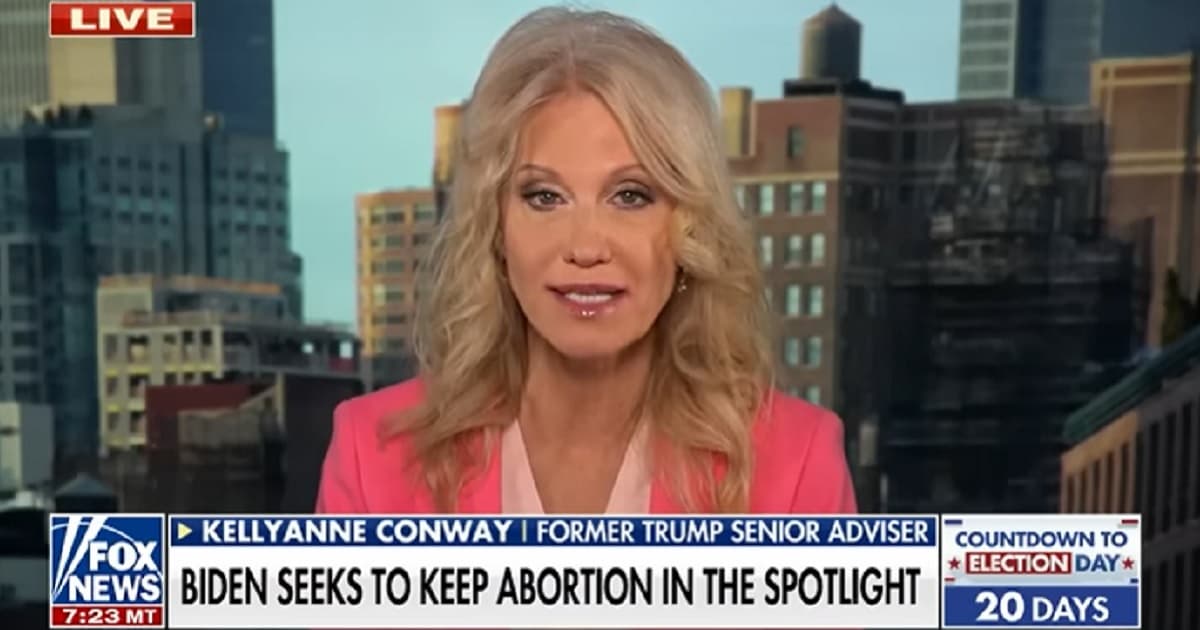 Conway on Indep Women Surging Toward GOP: Without Gender Gap Dems âDonât Have a Prayerâ