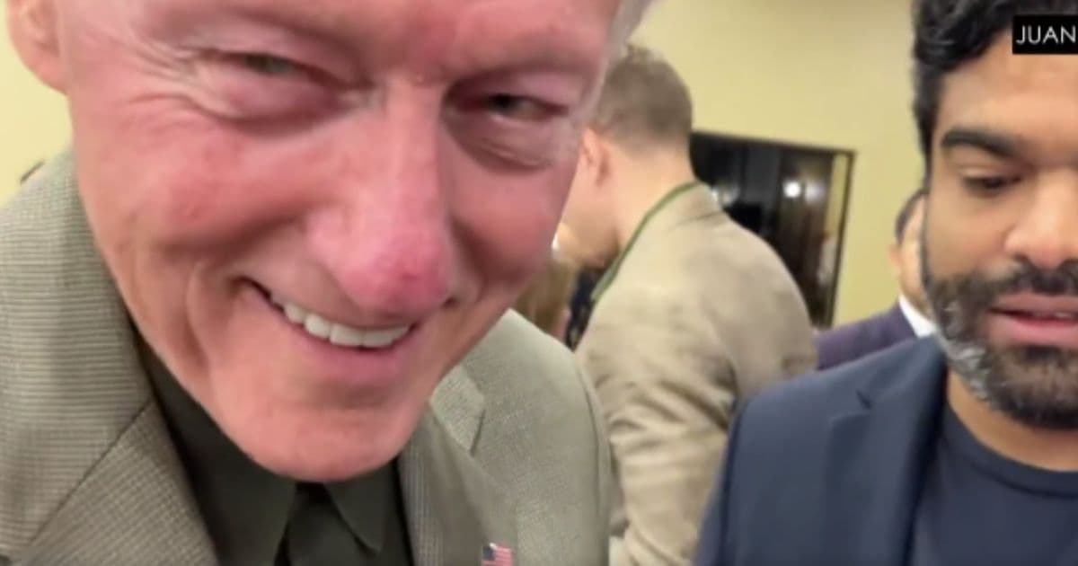 Watch: Bill Clinton Has Spine-Chilling Reaction to Epstein Question After Being Caught Off Guard