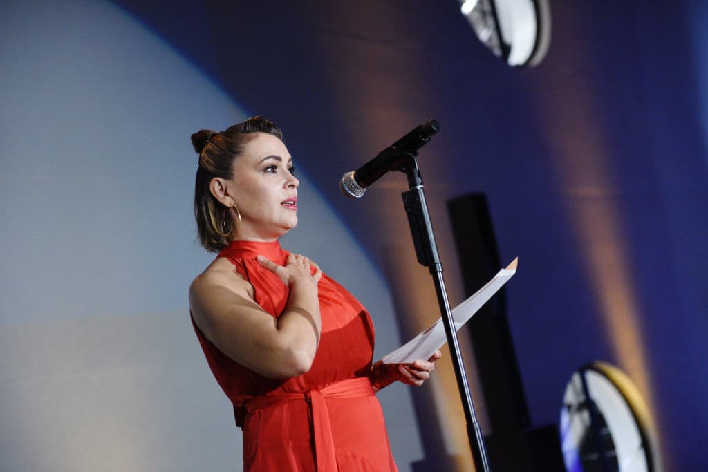 Alyssa Milano Announces She Just Canât Quit Elon Musk, Despite Whoopi Goldbergâs Objection