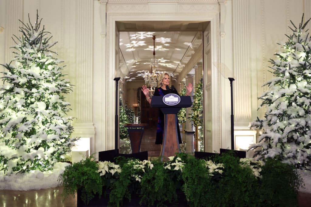 I Miss Melania: Jill Biden Unveils Christmas Decorations – What’s at the Bottom of the Tree?
