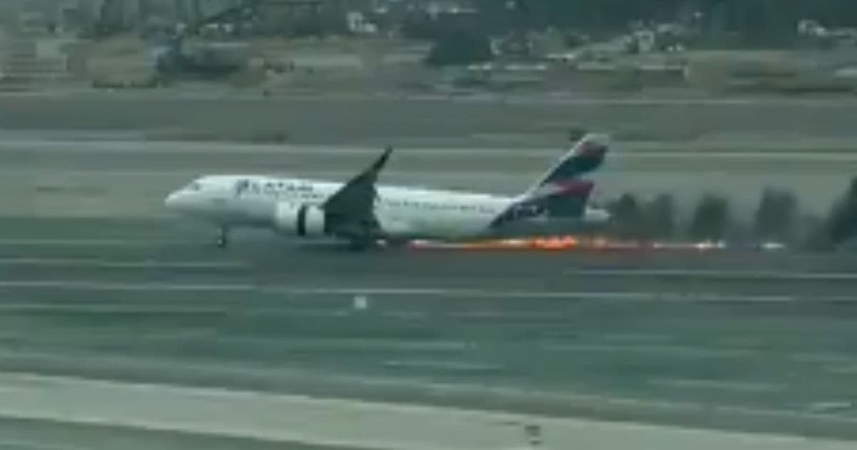 Video from Inside Plane Records Fatal Moment of Impact with Airport Firetruck