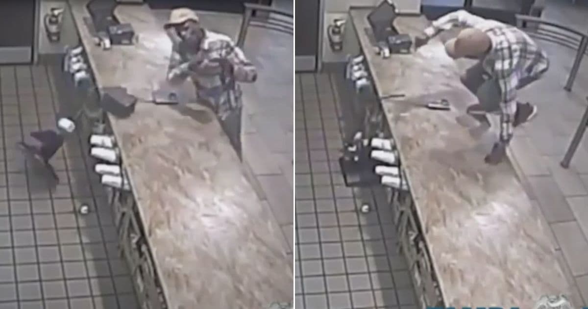 Watch: Florida Man Accused of Holding Burger King Hostage with Pair of Pliers – Manager’s Sneaky Trick Puts a Stop to It