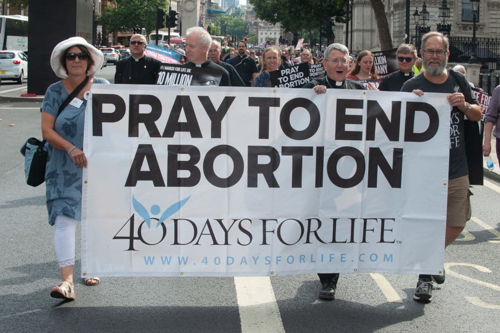 āAbhorrently Wrongā Woman Arrested for Praying Silently in Front of Abortion Clinic