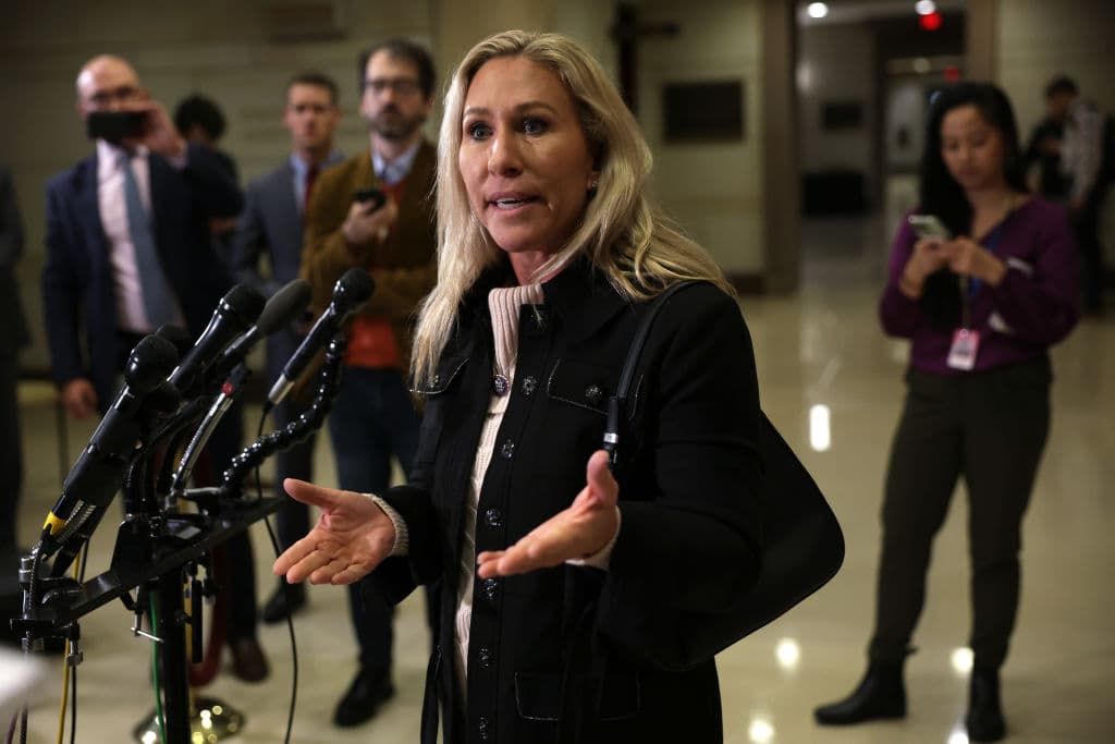 Marjorie Taylor Greene Criticizes GOP Colleagues Again for Opposing McCarthyâs Bid for Speaker
