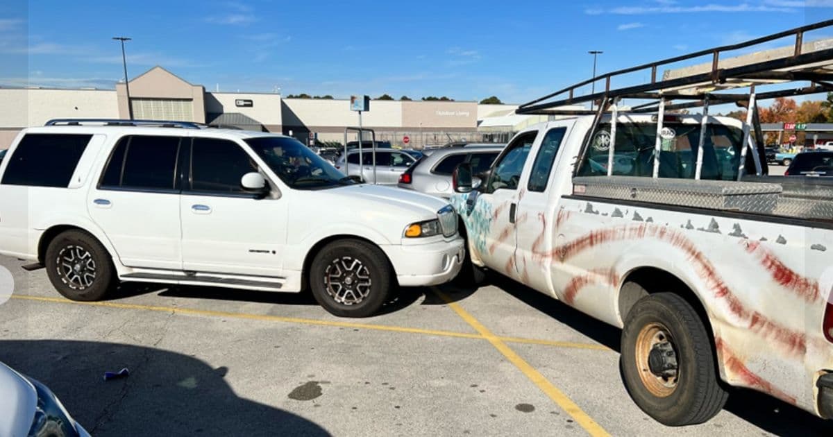 ‘Reckless Driver’ Nails 2 Cars in Walmart Parking Lot, Police Shocked to Find Out Who the Culprit Is