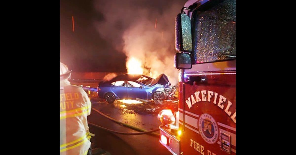 Puncture of Critical EV Part Triggers âThermal Runawayâ â 20,000 Gallons of Water Needed to Bring It Under Control