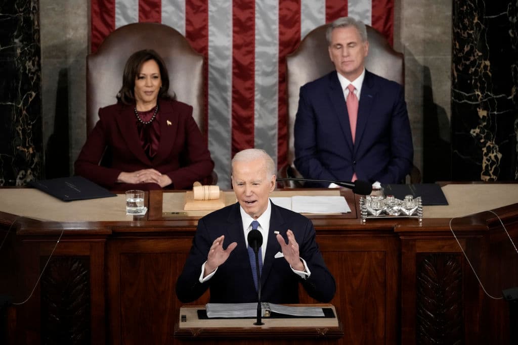 Biden Spent Less Than 2 Minutes of His 72-Minute SOTU on China After Balloon Incident