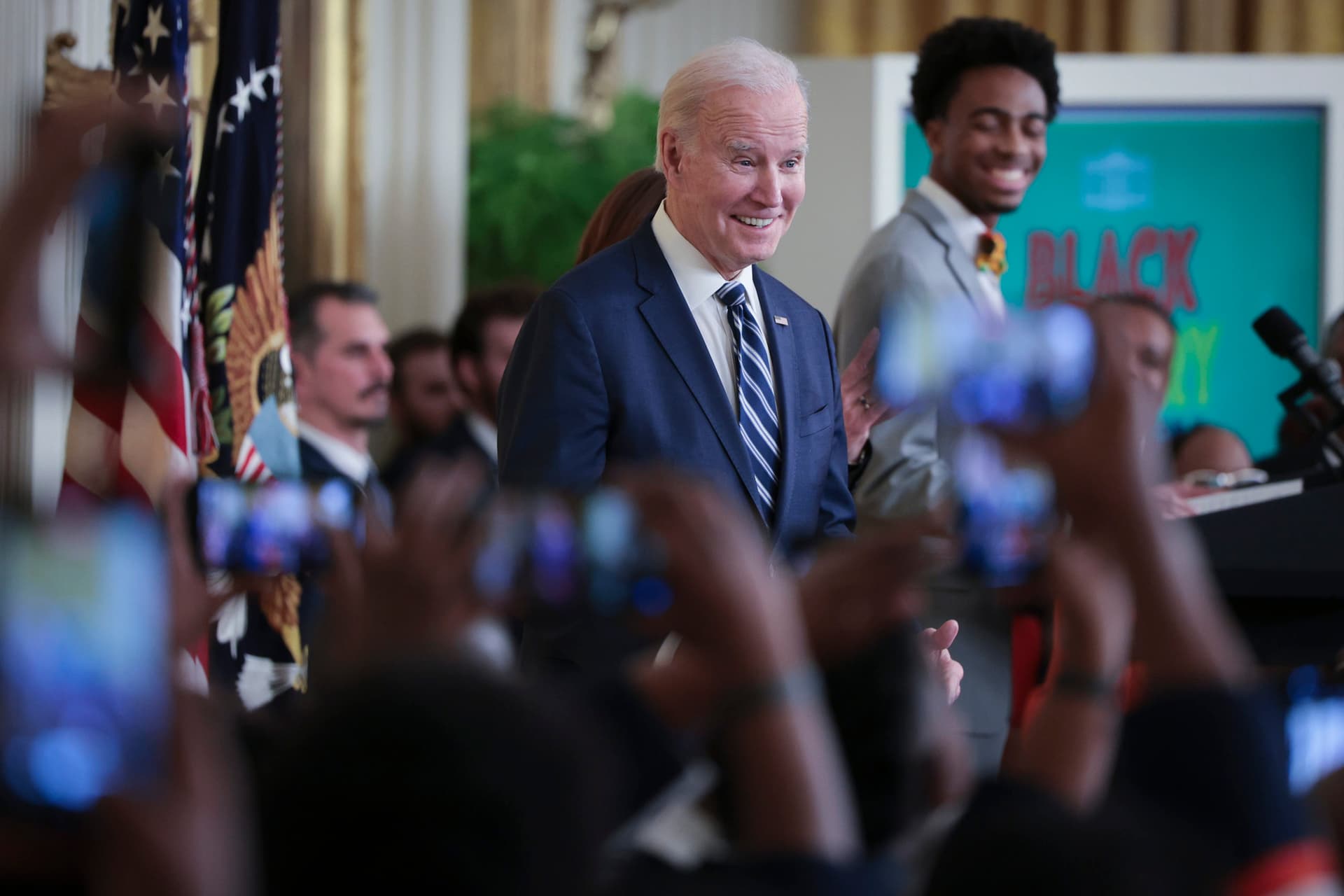 âBoth White and Stupidâ: Twitter Mocks Biden for Remark Made at Event for Black History Month