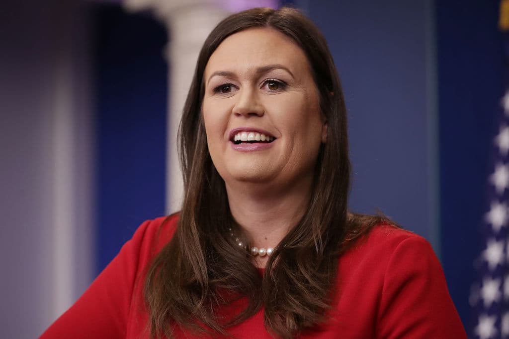 Class Weeps With Joy As Sarah Huckabee Sanders Saves Their School…Then a Progressive Group Steps In
