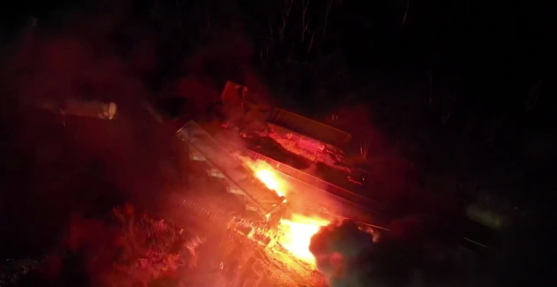 Ohio Gov Urges Evacuations After Train Derailment Due to the ‘Potential of a Major Explosion’