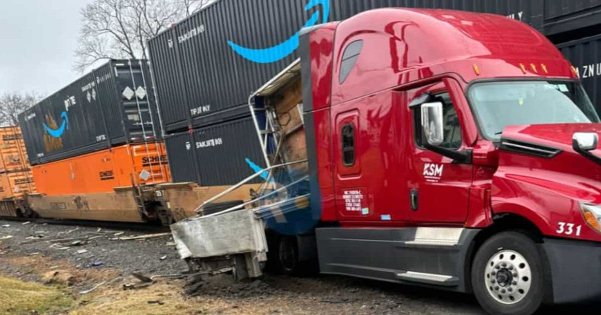 āIt Was Terribleā: Train Obliterates Tractor-Trailer Headed for Electrical Plant