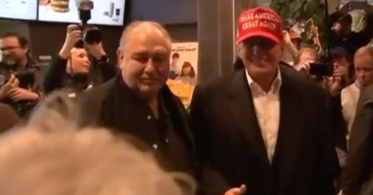 Cameras Catch Trumpâs Generous Act at East Palestine McDonaldâs â âWeâll Take Care of Everythingâ
