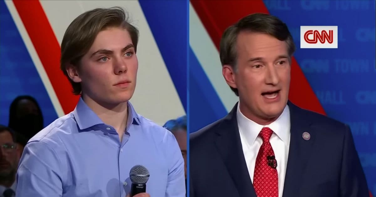 Watch What Dad of âTransgenderâ Kid Does When Youngkin Says Boys Shouldnât Be in Girlsâ Sports