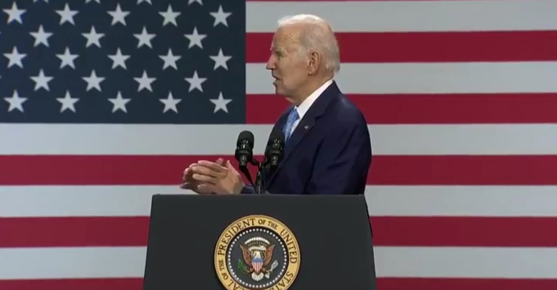 Twitter Cringes After Biden Tells Strange Story of Nurse Who Would âActually Breathe on Meâ
