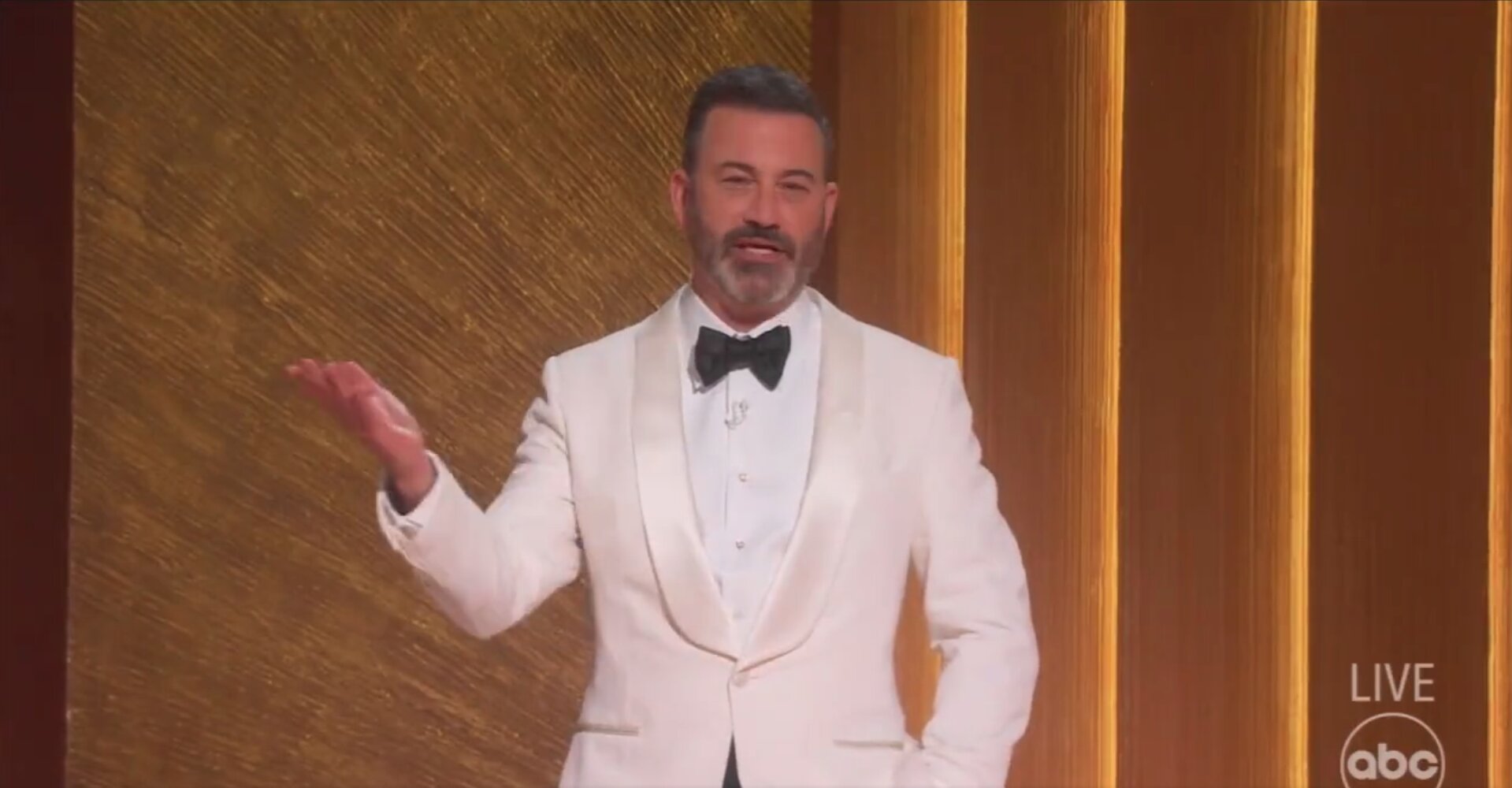 Jimmy Kimmel Mocks Tucker Carlson Over Jan. 6 Footage at the Oscars