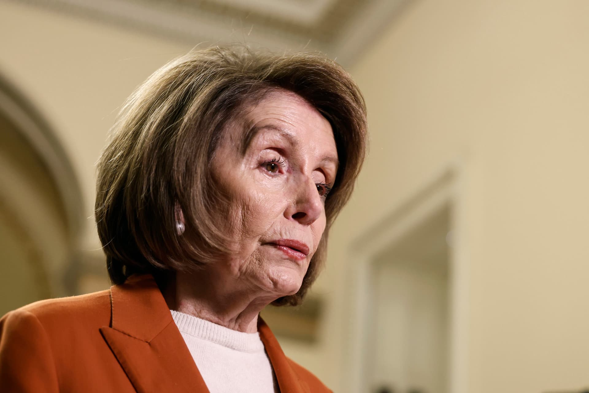 Heckler Calls Pelosi ‘Sad Old Drunk’ During Protests at Event