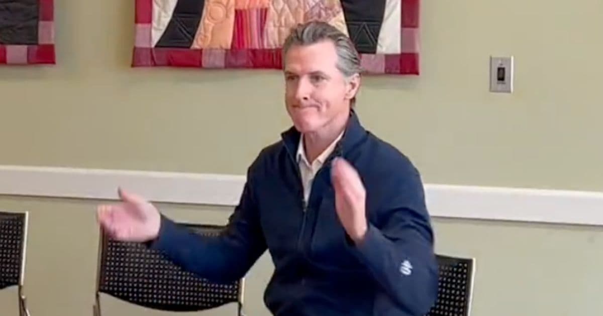 Newsom Brutally Mocked After Video Goes Viral of Gov Looking Absolutely Lost During Christian Song