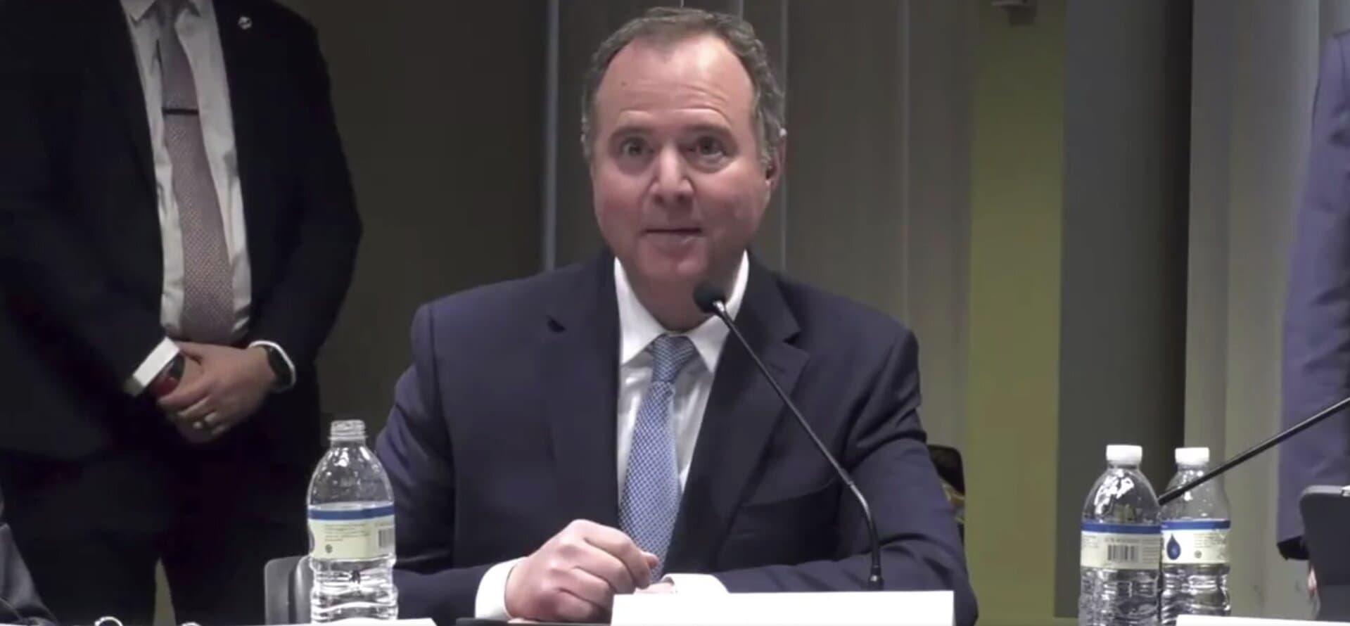 Video: Schiff Interrupted by Heckler During Hearing in NYC: âYouâre a Scumbag!â
