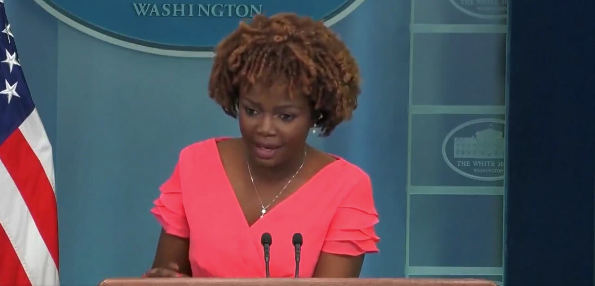 Karine Jean-Pierre Shares Biden Invited âTennessee Threeâ to WH â No Word on Families of Shooting Victims