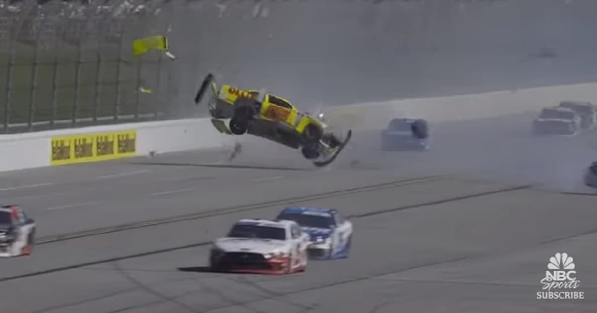 NASCAR Driver Rushed to Hospital After Terrifying Wreck at Talladega