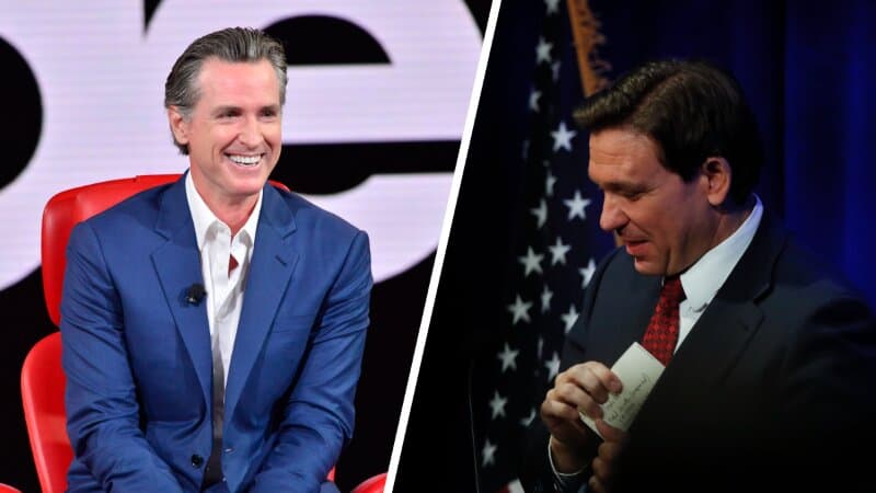 Gavin Newsom Shares His āPolitical Adviceā for Ron DeSantis