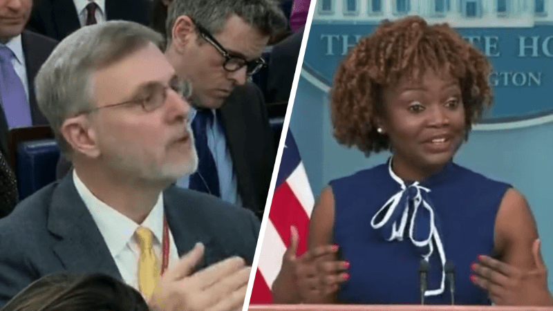 NYT Reporter Spars With Jean-Pierre Over Why the WH Has Commented on Jan. 6, but Not Trump’s Arrest