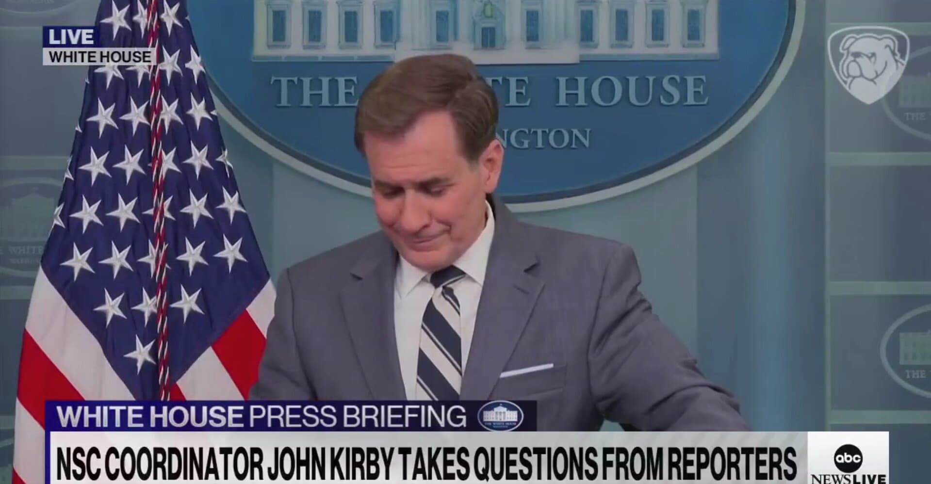 Watch: WH Spox Left Speechless by Poll Showing What a Majority of Americans Believe About Biden