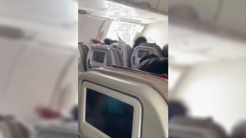 Video Captures Terrifying Moment After Passenger Opens Emergency Door Midflight