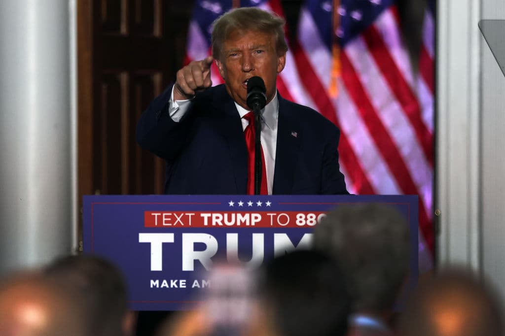 Major News Outlet Slaps Trumpâs Post-Arraignment Speech With Disturbing Warning