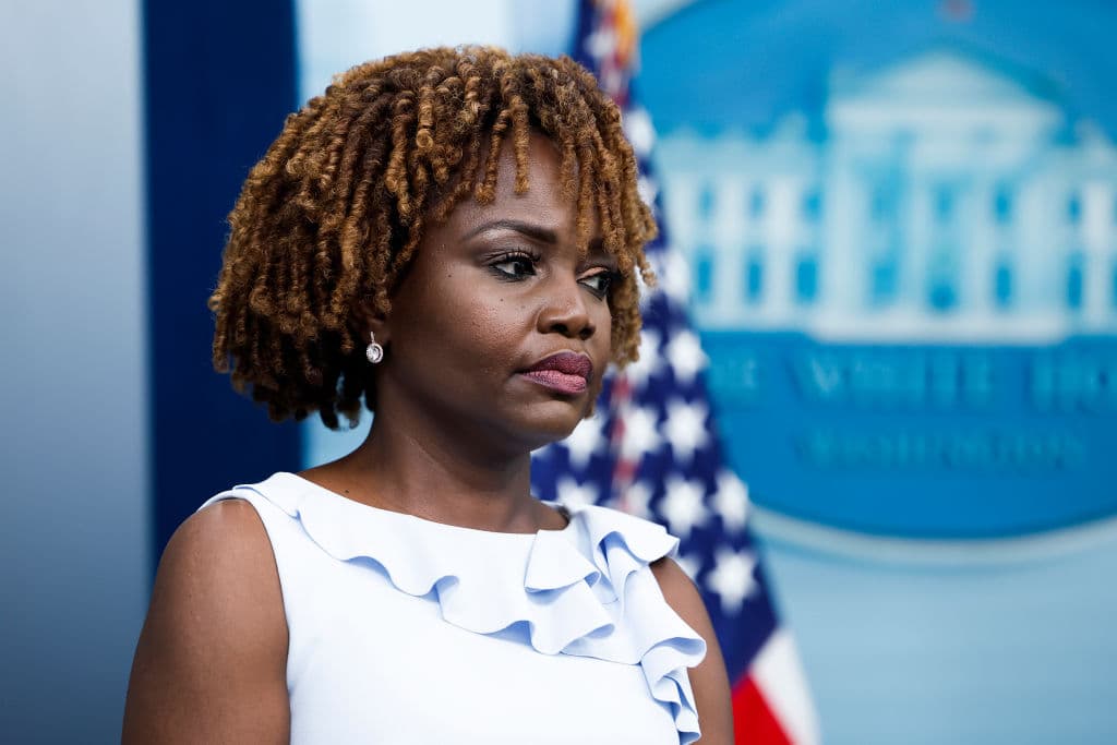 Bidenās Press Sec Says Sheās a Single Mom Now After Separating From Her Partner