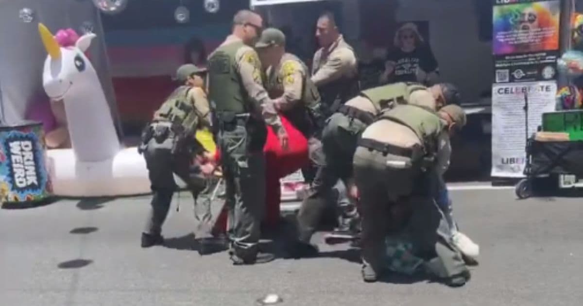 Sheriff’s Deputies Make Dramatic Arrest of ‘Pride’ Festival Attendee After Realizing Who He Is