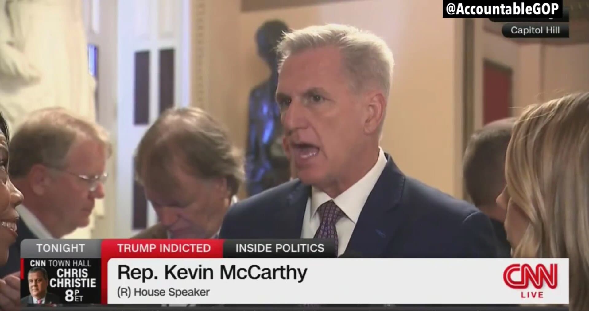 McCarthy Asked Whether It Was a ‘Good Look’ for Trump to Allegedly Keep Classified Docs in a Bathroom