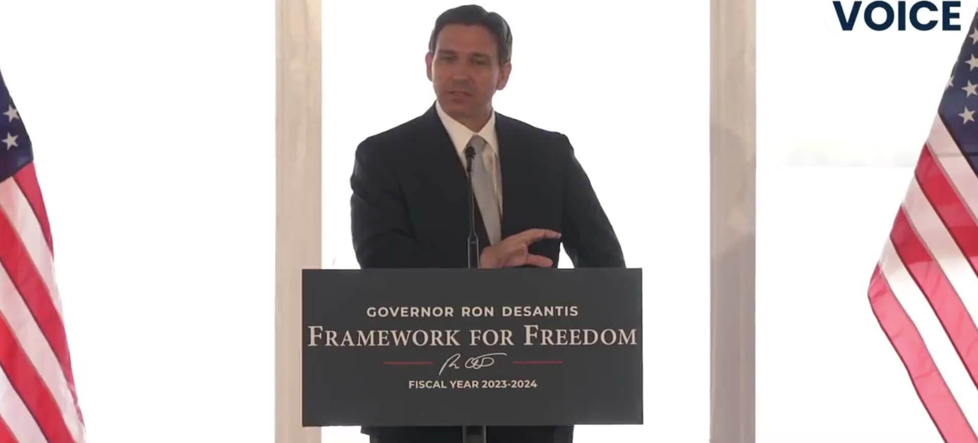 DeSantis Asked if He Would Debate Dem Governor — Issues Challenge Involving 2024