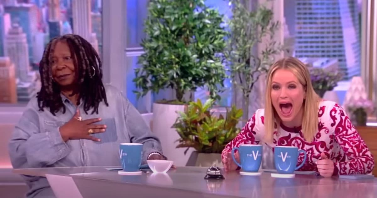 Watch: Whoopi Goldberg Blames the Audience for Inappropriate Slip-Up During Show