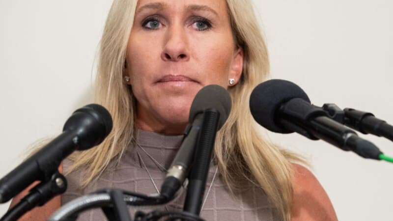 MTG Says She Got a Terrifying Message After Her TV āTurned on by Itselfā