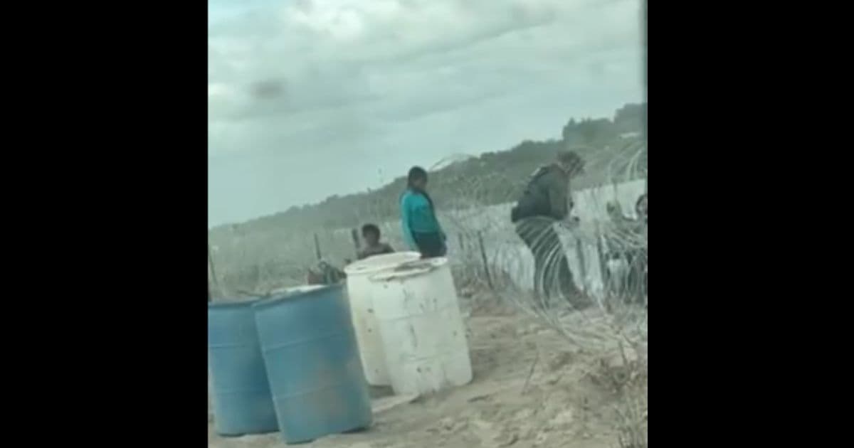 Watch: Border Patrol Cuts Through Wire Laid by Texas, Allows Illegal Migrants Through