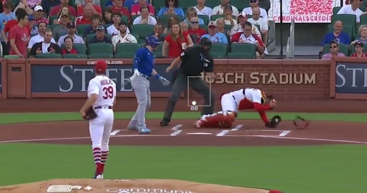 Batter Knocks Catcher with a Wicked Backswing ā Two Swings Later, Vengeful Pitcher Dishes Out the Pain
