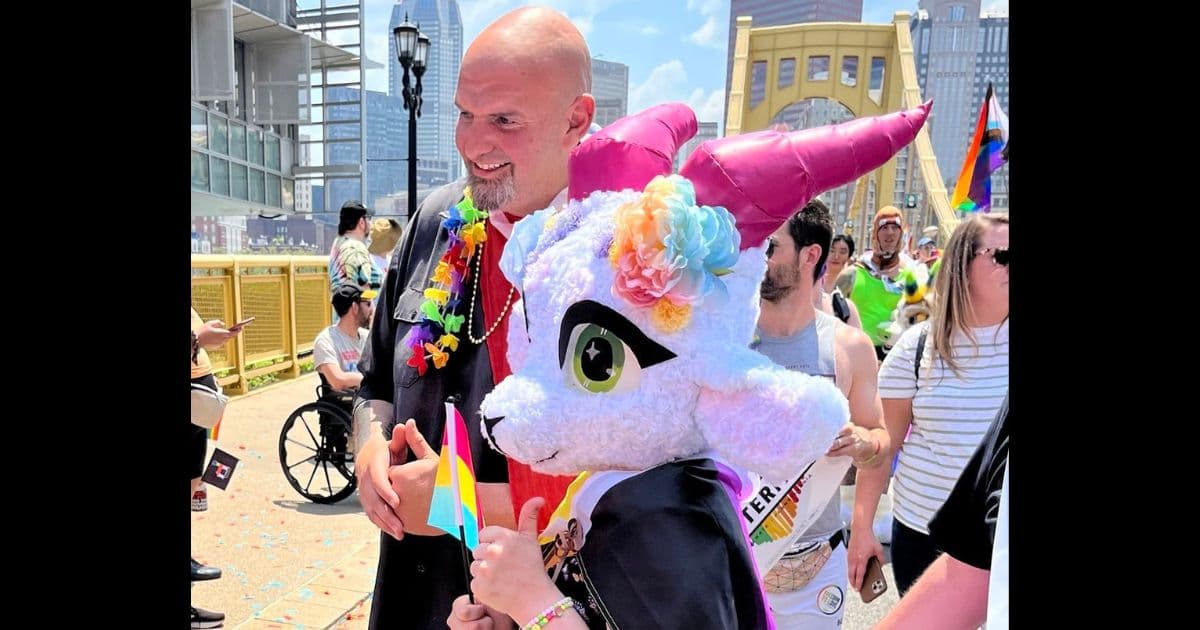 ‘Unchartable Levels of Cringe’: Fetterman Roasted for Odd Post Talking About the ‘Gays’ in His Office