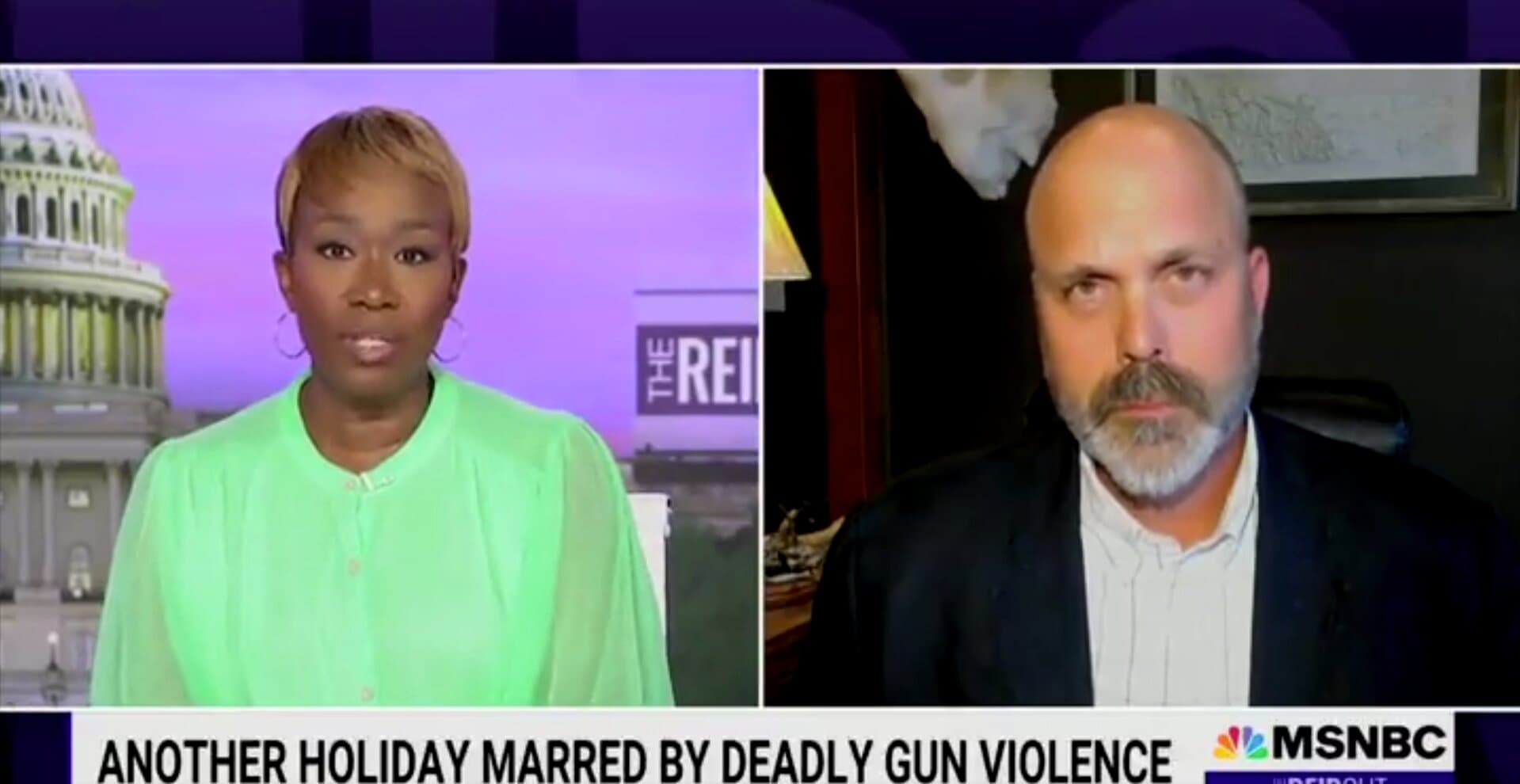 Joy Reid Says She Did Not Go Out on July 4th Because the US is âAwash With Gunsâ
