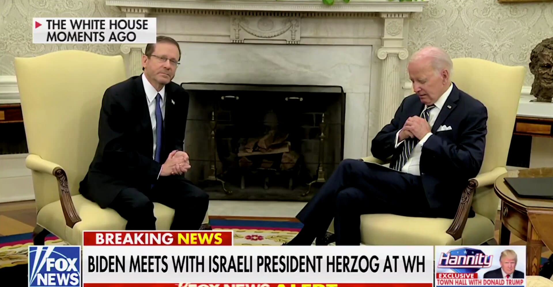 Biden Ripped As Twitter Users Struggle to Understand His Comments With the Israeli President