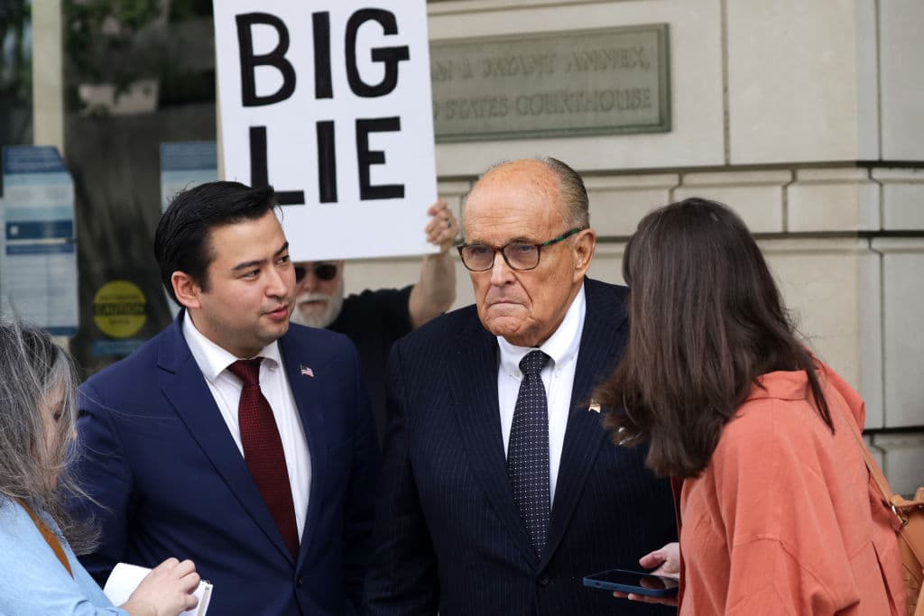 Rudy Giuliani Surrenders to Fulton County DA, Has Ominous Warning for American People