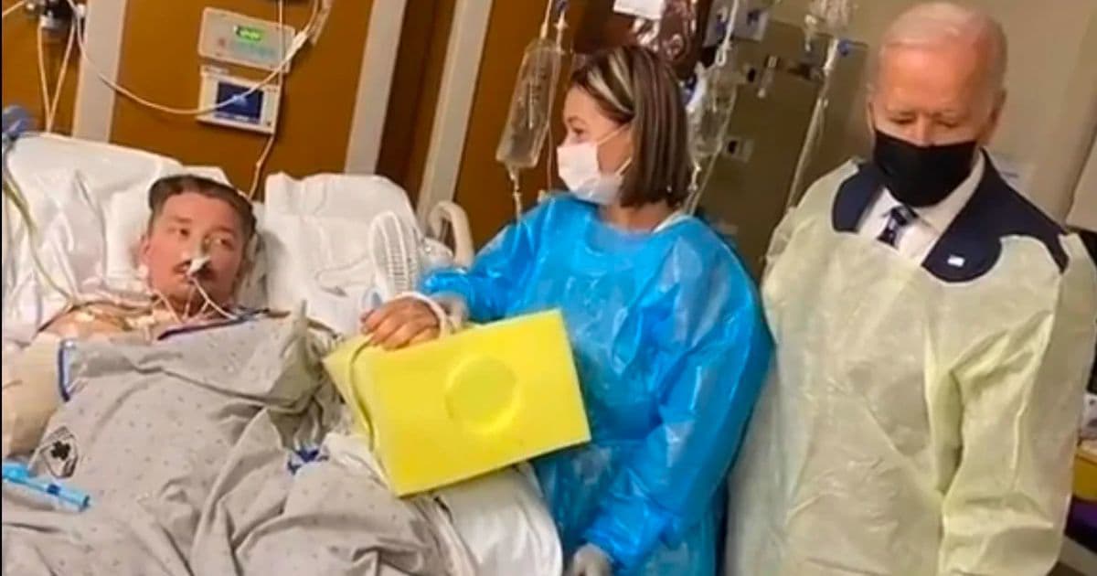 Biden Asked âWhat Do You Wantâ to Marine Injured in Afghan Explosion, but Thatâs Not Even the Worst Part